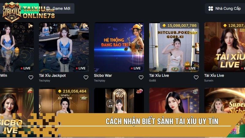Sảnh livestream của các nhà cung cấp lớn luôn đảm bảo tính minh bạch nhờ sự giám sát quốc tế
